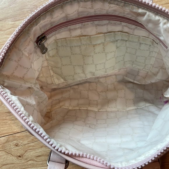 Kipling Bags Used Light Pink Kipling Handbag Poshmark